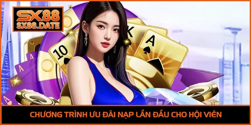 Chương trình ưu đãi nạp lần đầu cho hội viên